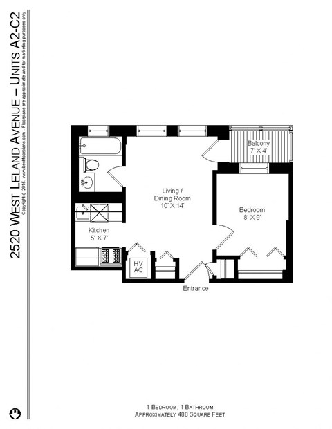 2520 W. Leland Studio-2 Beds Apartment for Rent - Photo Gallery 25